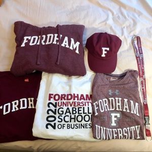Fordham University Bundle $40!!